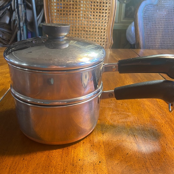 Revere Ware 1.5 Qt Steamer Pot and lid